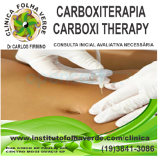 Tratamento Carboxiterapia Carboxy Therapy