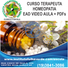 Curso Terapeuta Homeopatia EAD
