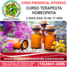 Curso Terapeuta Homeopatia
